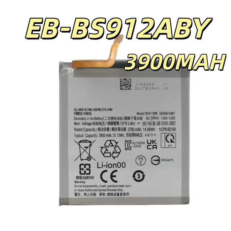 Replacement battery EB-BS912ABY 3900MAH Applicable to S23 5G S23 mobile phone battery electric board