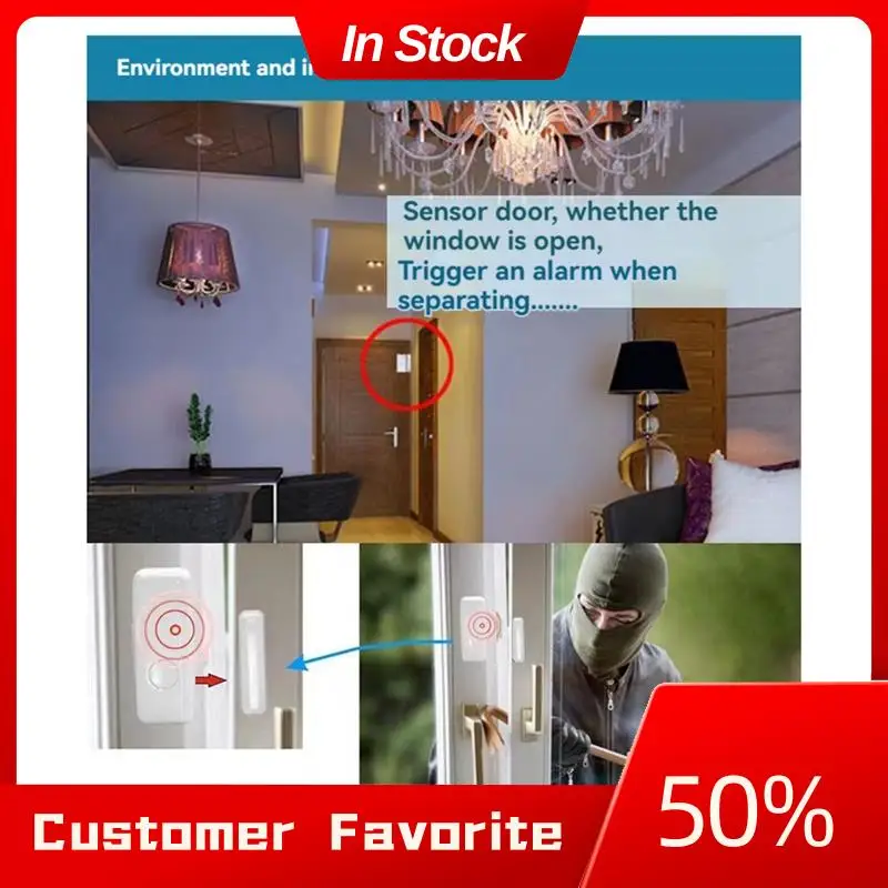 

Лидер продаж, беспроводные датчики двери, окна, 433 МГц для домашней охранной сигнализации, комплекты домашней охранной сигнализации