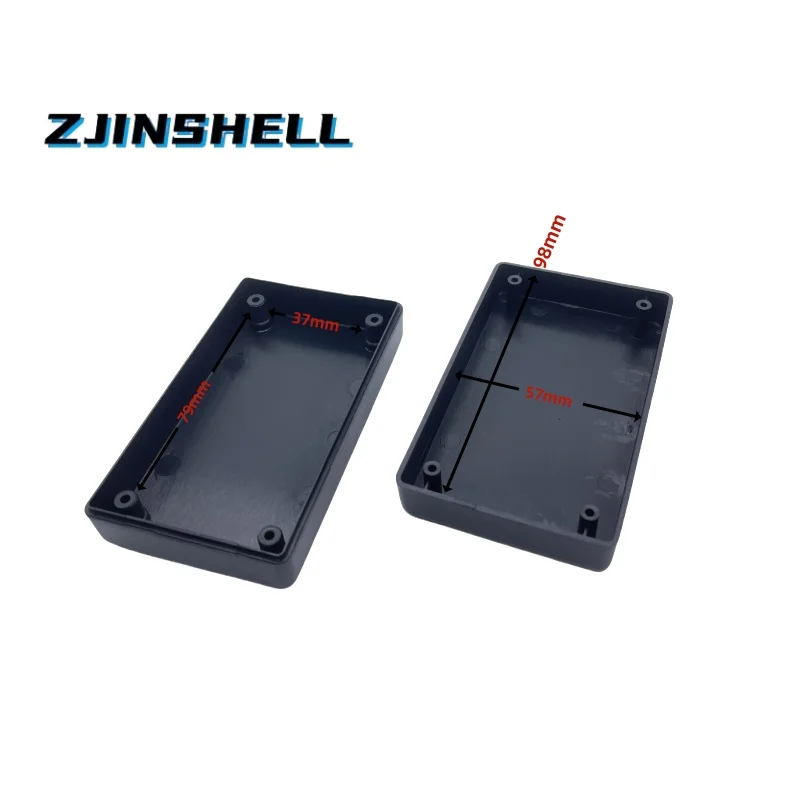 1pcs DIY พลาสติกเครื่องมือเชลล์โมดูล Power Control Case PCB กาวบรรจุกล่อง 100x60x30 มม.ABS กันน้ํากล่อง