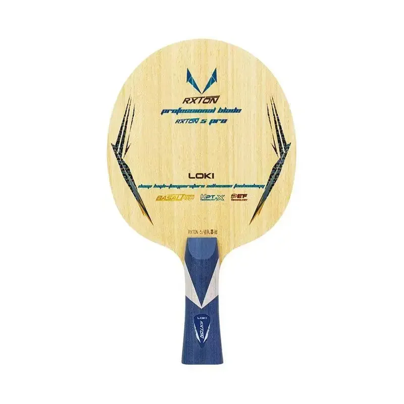 LOKI-RXTON 5pro لوحة سفلية لتنس الطاولة درجة احترافية هجومية من النوع 5 خشب 2 كربون