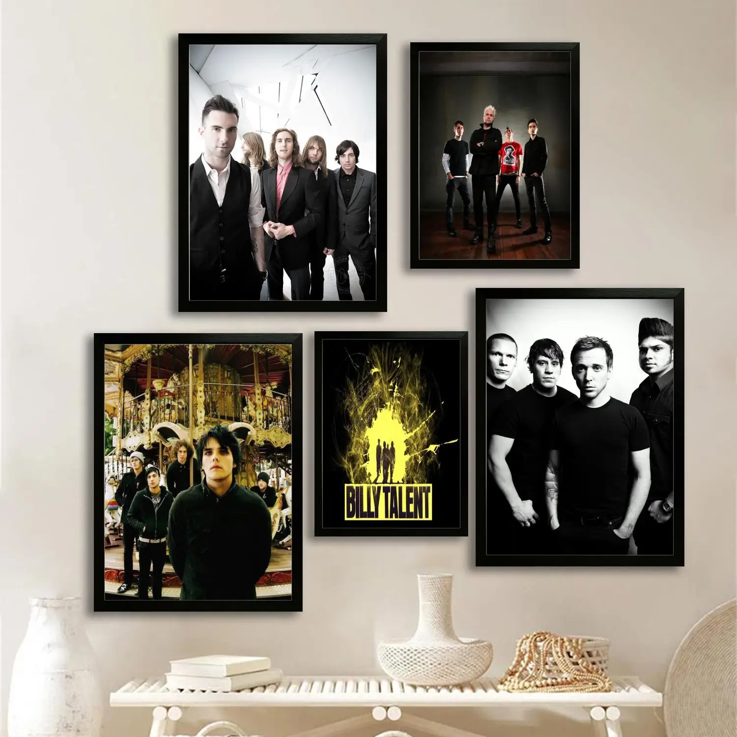 billy talent music mix Canvas Art Poster and Wall Art, Picture Print, Modern Family Bedroom Decor, Posters,Decorative painting