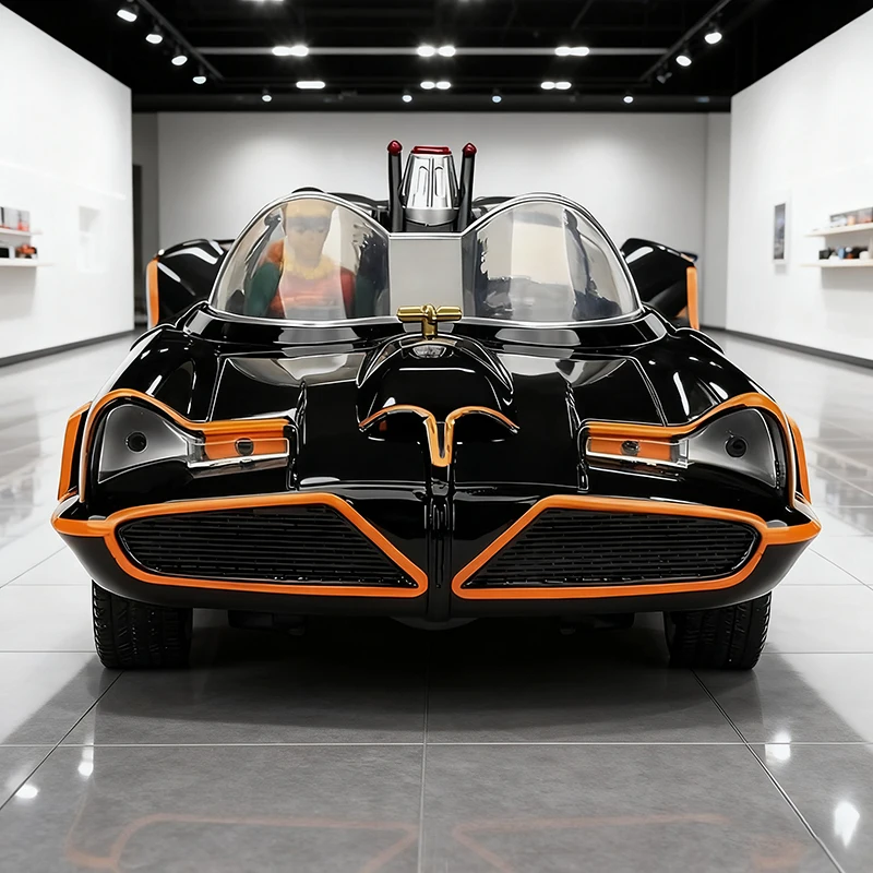 

JADA 1:24 Batmobile Bat 1966 Alloy Car Diecasts & Toy Vehicles Car Model Miniature Scale Model Car For Children