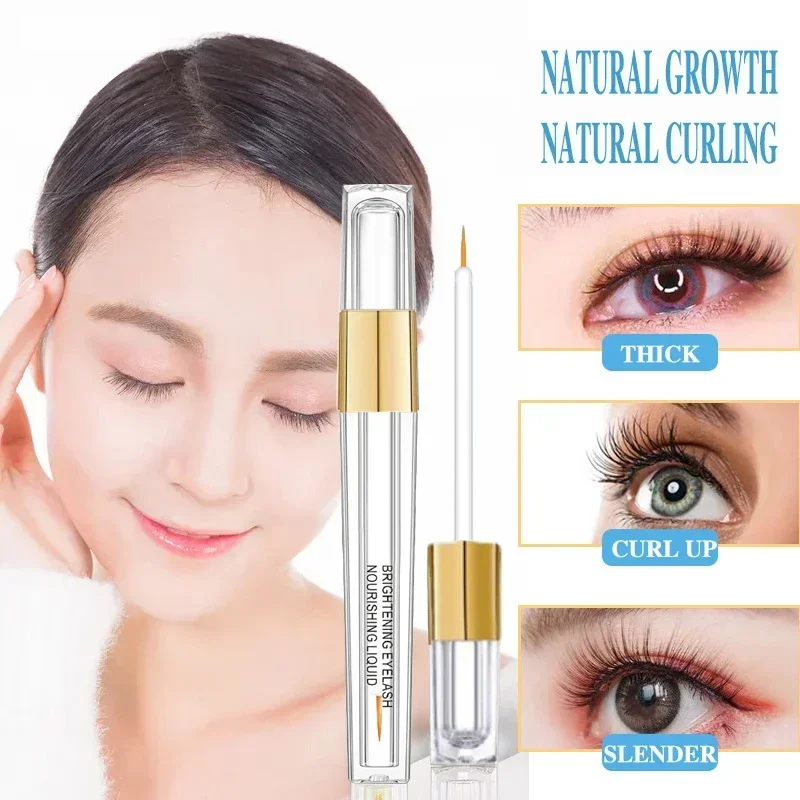 Sérum de Croissance des Cils, Produit Rehausseur de Cils, à Finition Rapide, plus Long et plus Complet, Soin de Traitement, pour Lifting et Allongement