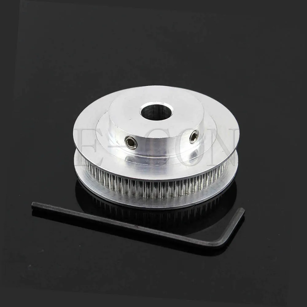 

10Pcs/Lot GT2 Timing Pulley Alumium 60 Teeth Bore 5mm-14mm Teeth Width 7mm for Width 6mm GT2 Timing Belt