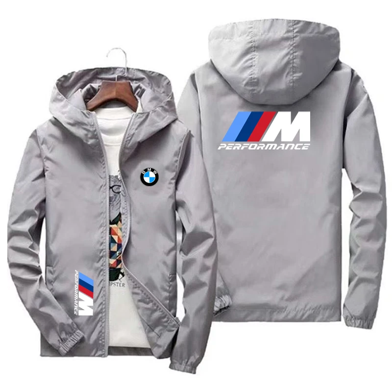 Chaqueta de ciclismo para hombre, cortavientos de alta calidad para equipo de carreras BMW, 2024