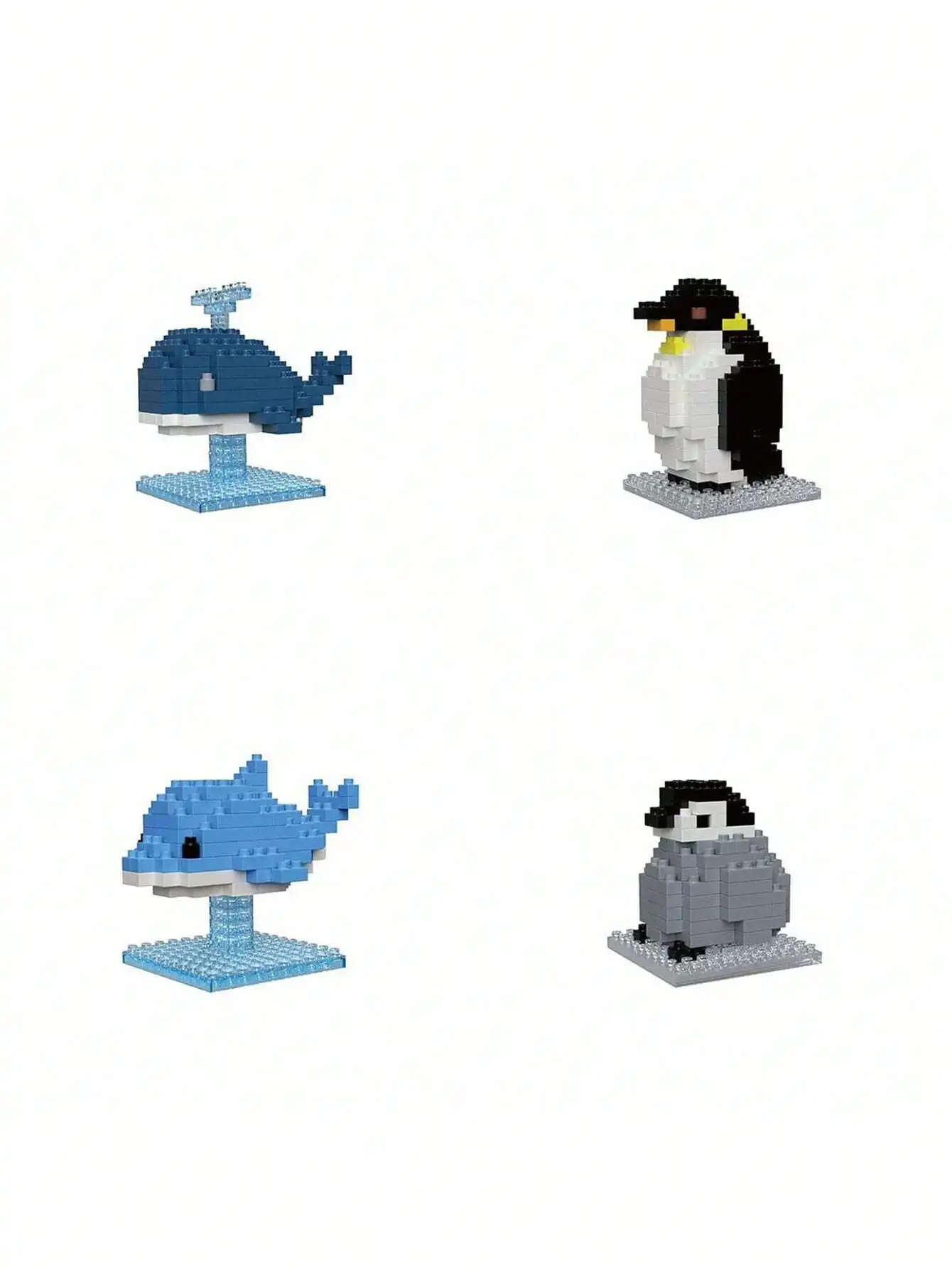 

Наборы для сборки животных своими руками: кит, дельфин - игрушки-конструкторы, детские головоломки и праздничные подарки для детей!