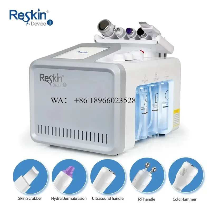 WMWMNU New Arrivals Multifunction Hydrogen Oxygen Small Bubble Facial Cleaning for Aquasure Application Device
