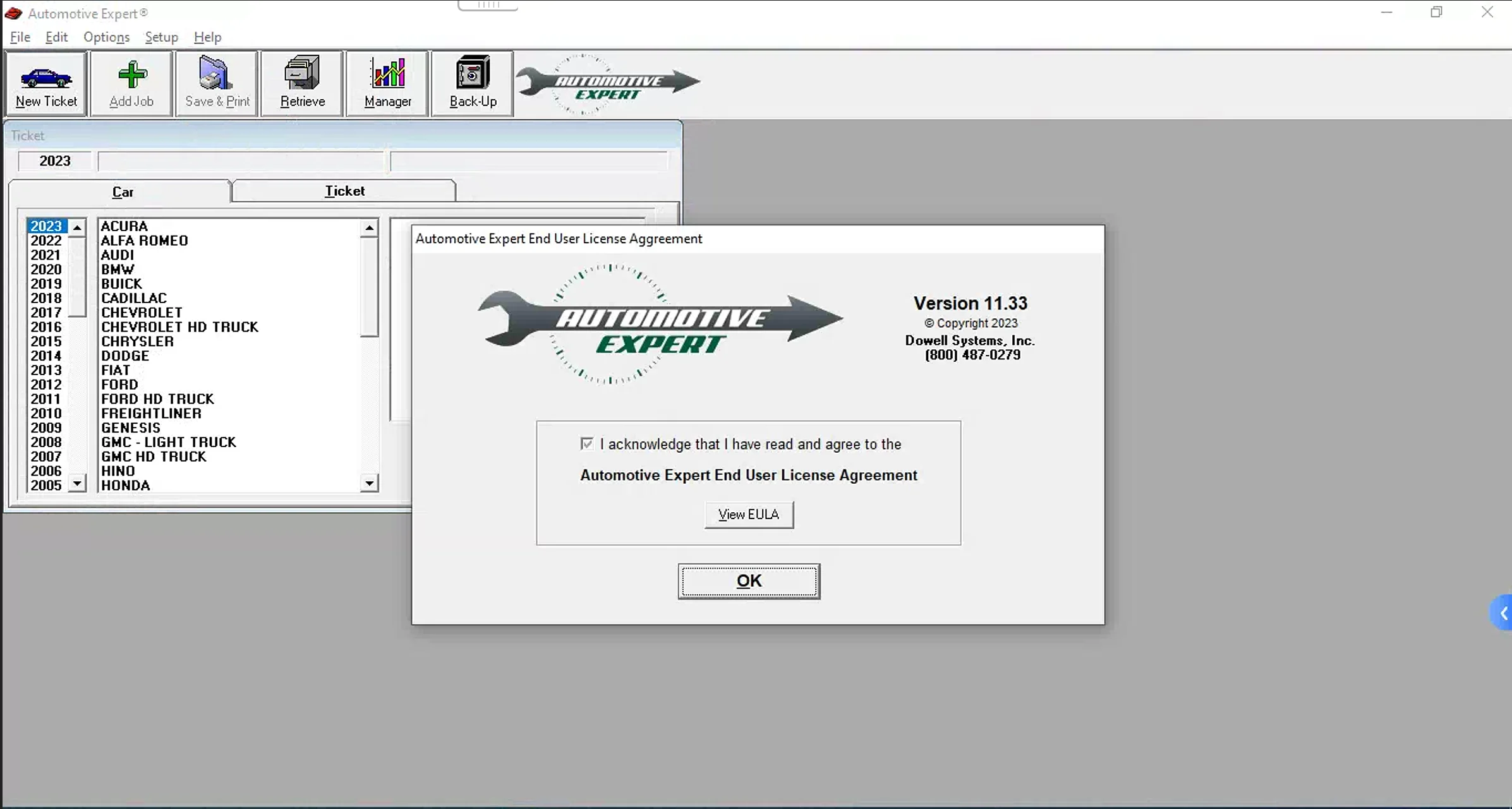 Newest 2023 Automotive Expert 11.33 Version Management Software Unexpire Patch with Crack for Multiple Install + Video Guide