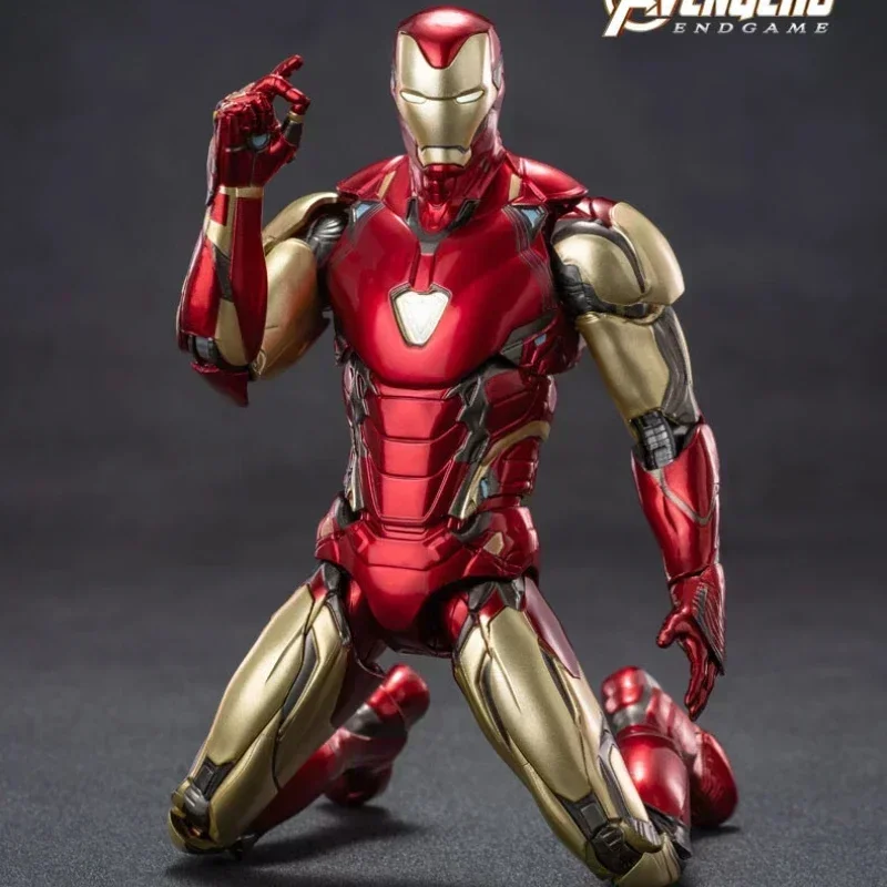 Homem de Ferro Avengers Deluxe LED Light Edition Action Figure, Endgame Legends Brinquedo, Mark Lxxv, Nano Armadura, Presente Original, 1:10, Mk85, MK50