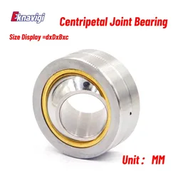 1PCS Radial Joint Bearing/fisheye Joint Bearing PB/GEBK5 6 8 10 12 14 16 18 20 22 25 30S