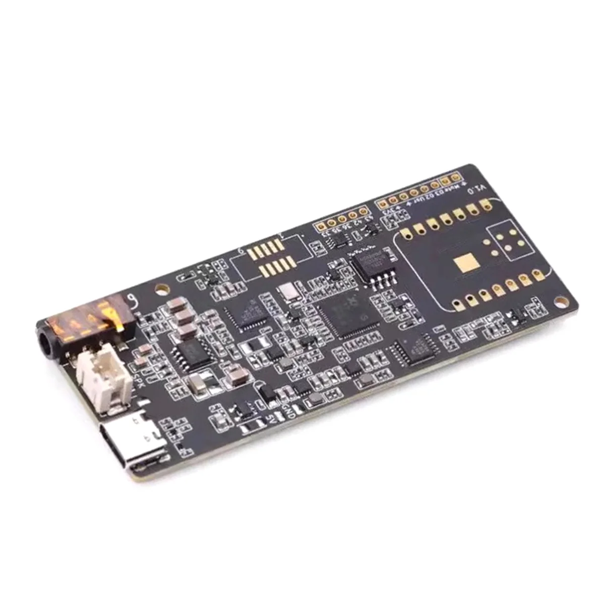 ABJZ ReSpeaker Lite AI Placa de desenvolvimento de algoritmo de processamento de fala 2 matriz de microfone com alto-falante