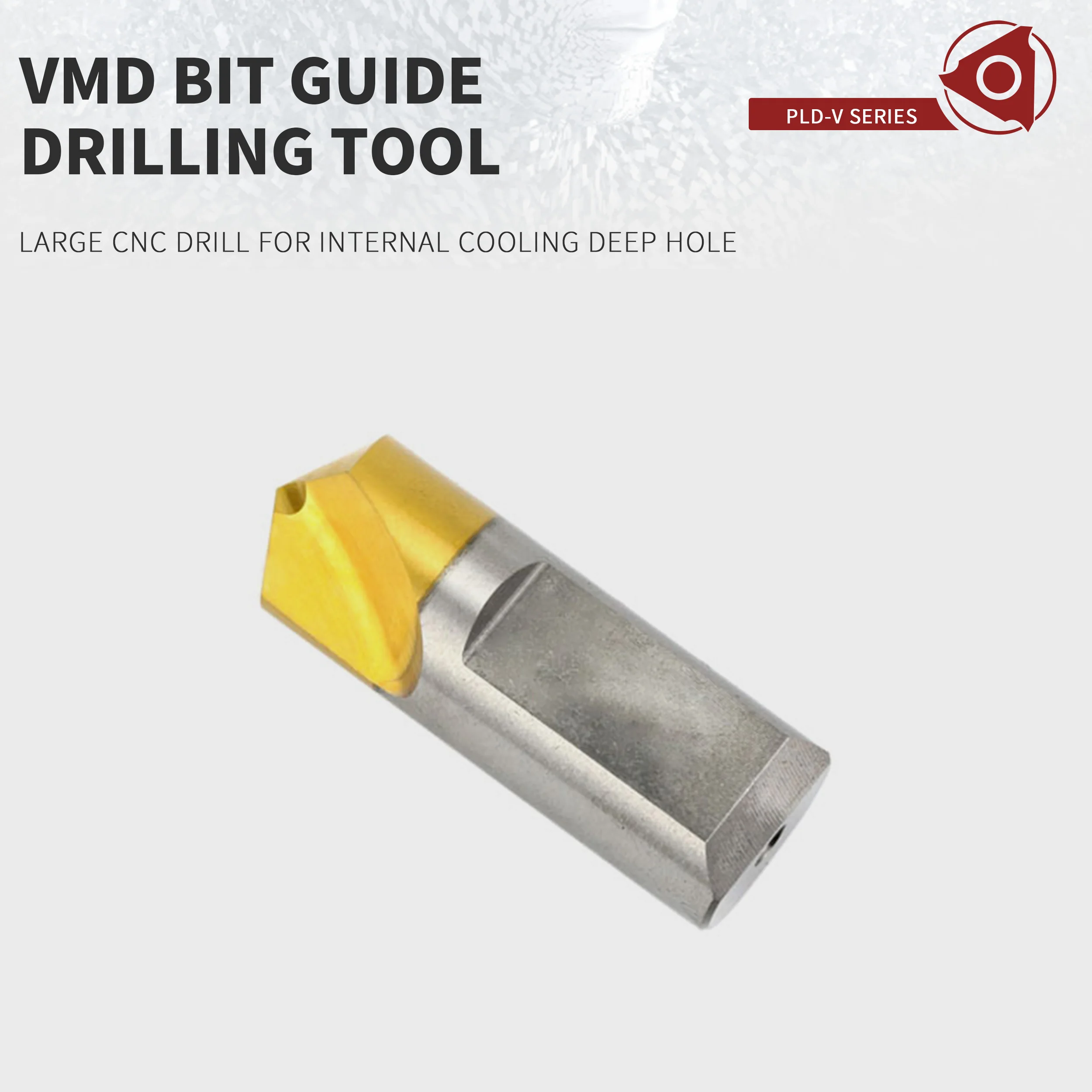 PLD-V1035TIN-H V1238 V1645 V2045 TIN V2556 VMD Drill Bits Pilot Drill Lathe Tools Inner Cooling Deep Hole Large CNC Drilling Bit