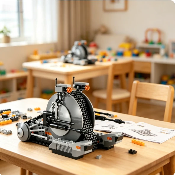 Hot selling MOC Tank Alliance robot toy models, children's puzzle collages, as well as birthday and Christmas gifts