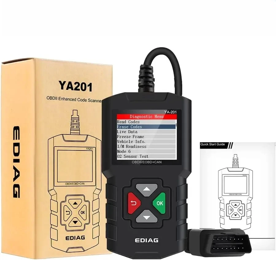 l # For 2024 Hot Ediag YA201 OBD2  Auto Code Reader Professional Car Diagnostic Tool Free Update