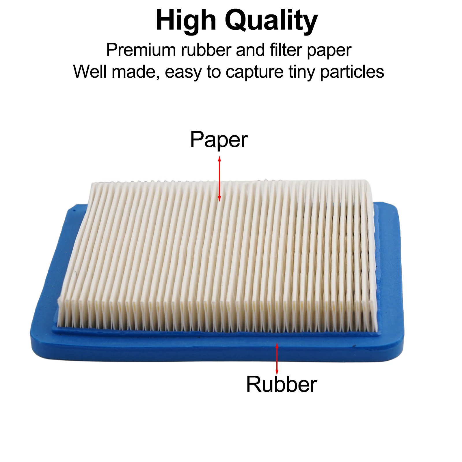 5pcs Lawn Mower Air Filter For Briggs And Stratton 491588 399959 491588S 119-1909 Lawn Mowers Garden Supplies Air Filters