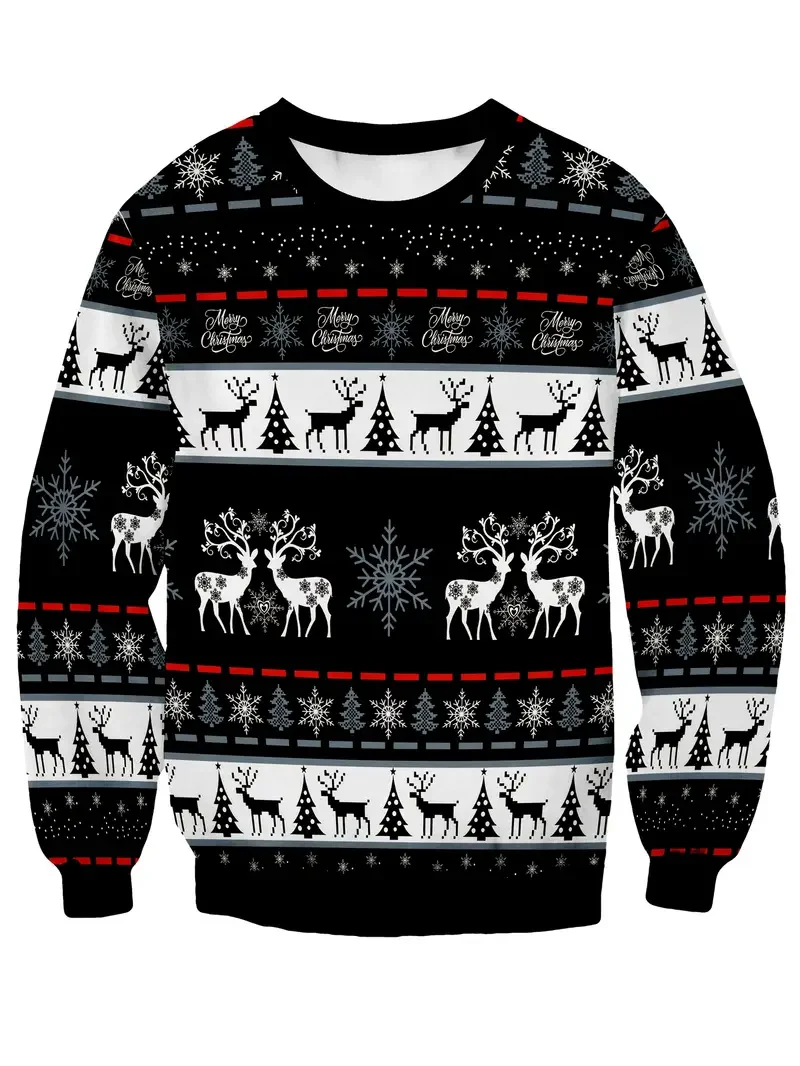 Ugly Christmas round-neck swea - огляд і ціна 3D Printing Xmas