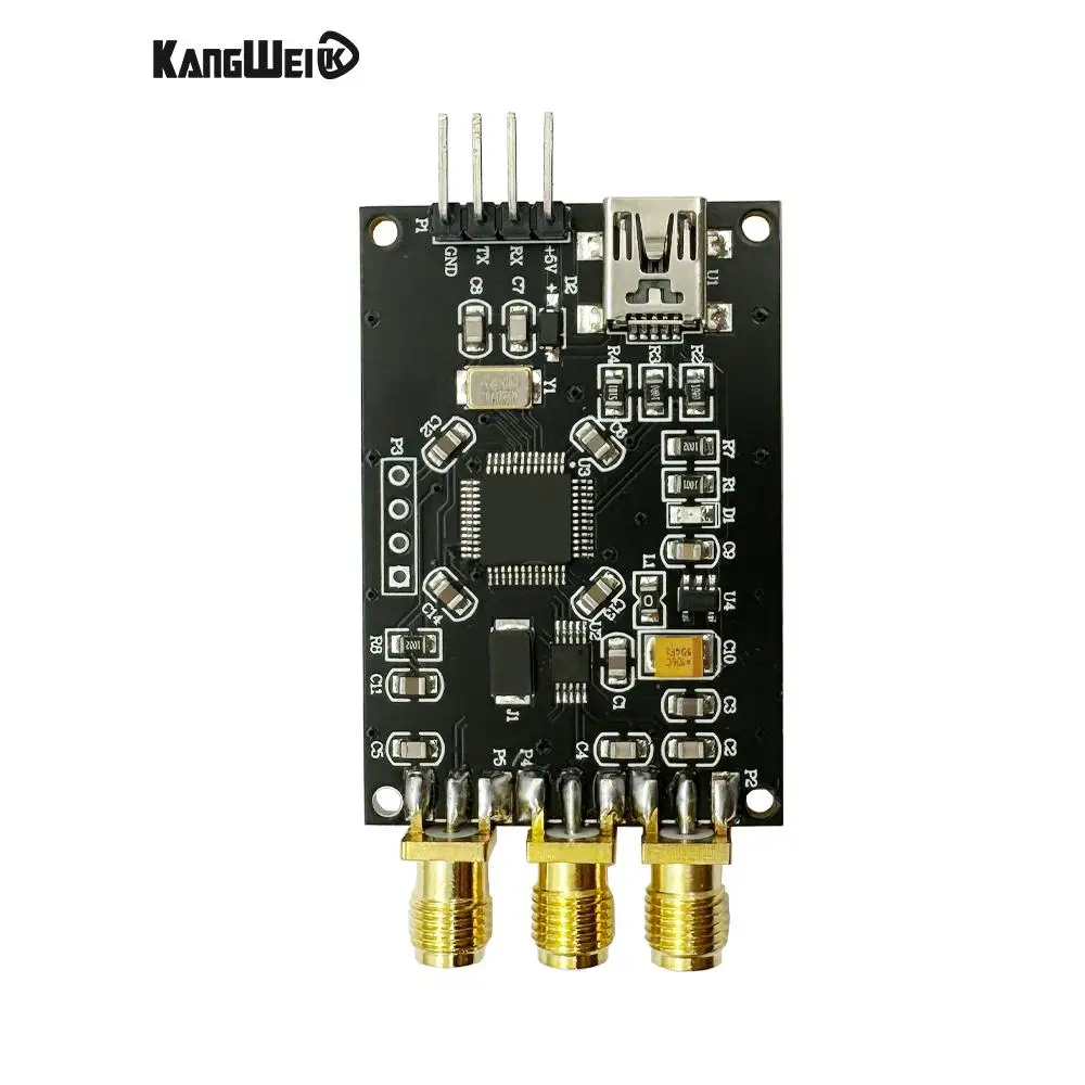 2pcs Square wave generator three-channel PWM signal generator clock generator module 8K-100M frequency high accuracy