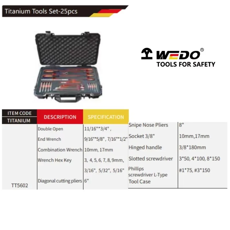 Wedo Tools 25 Pcs T…