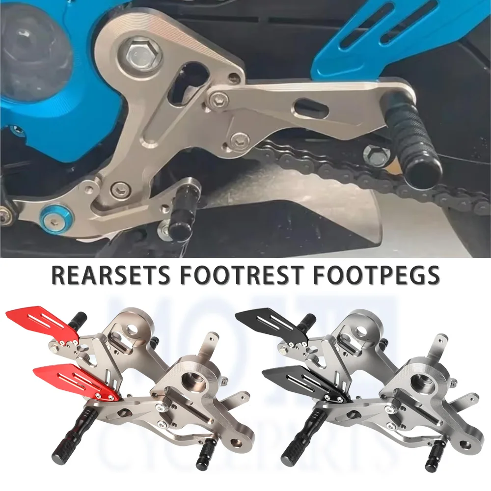 

450SR 450SS 2022 2023 2024 Accessories Motorcycle Adjustable Rear Set Rearsets FOR CFMOTO 450 SR 2022-2023 Footrest Foot Pegs