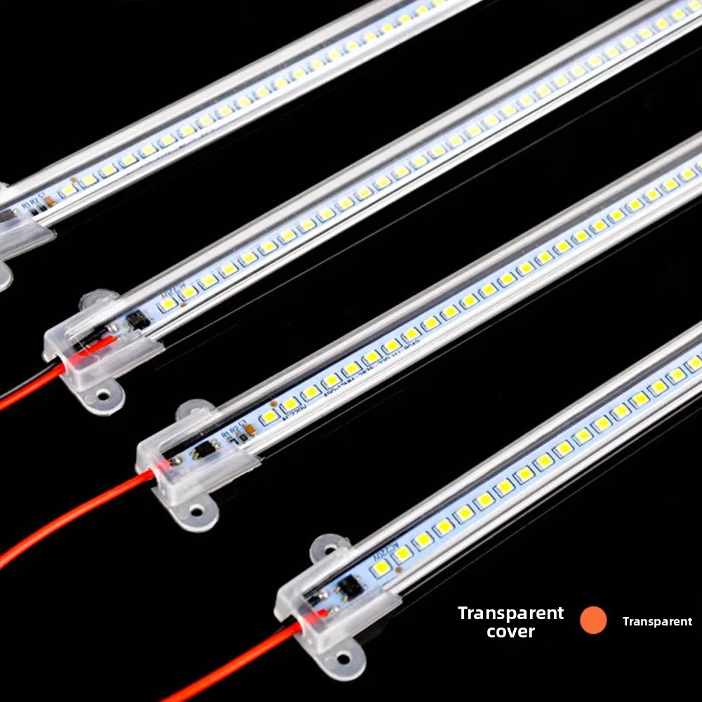 Portable 30/40cm LED Rigid Light Strip 72 LEDs Energy Saving LED Clip-on Light Strips High Brightness LED Strips