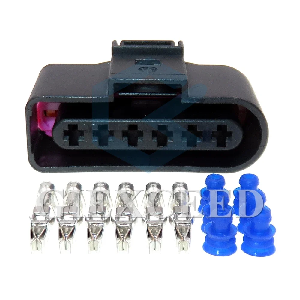 

1 комплект, 6-контактный 3,5-серийный автомобильный электронный электрический насос, вилка контроллера 1J0 973 726, автоматическая розетка переменного тока в сборе, электрический провод