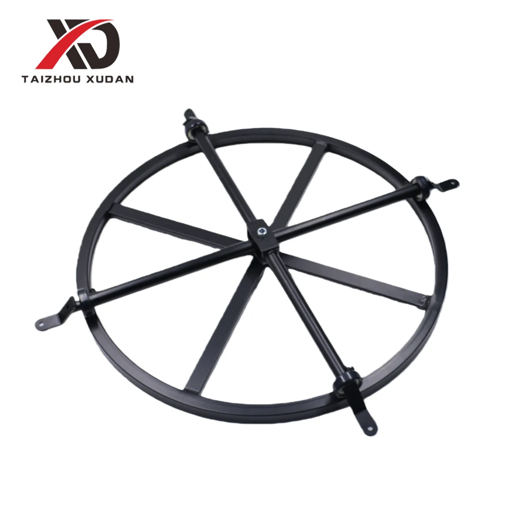 stlf  XD-TB002 Metal Iron Steel Swivel Plate for Dining/Kitchen Use Modern Design Durable 10MM Thickness