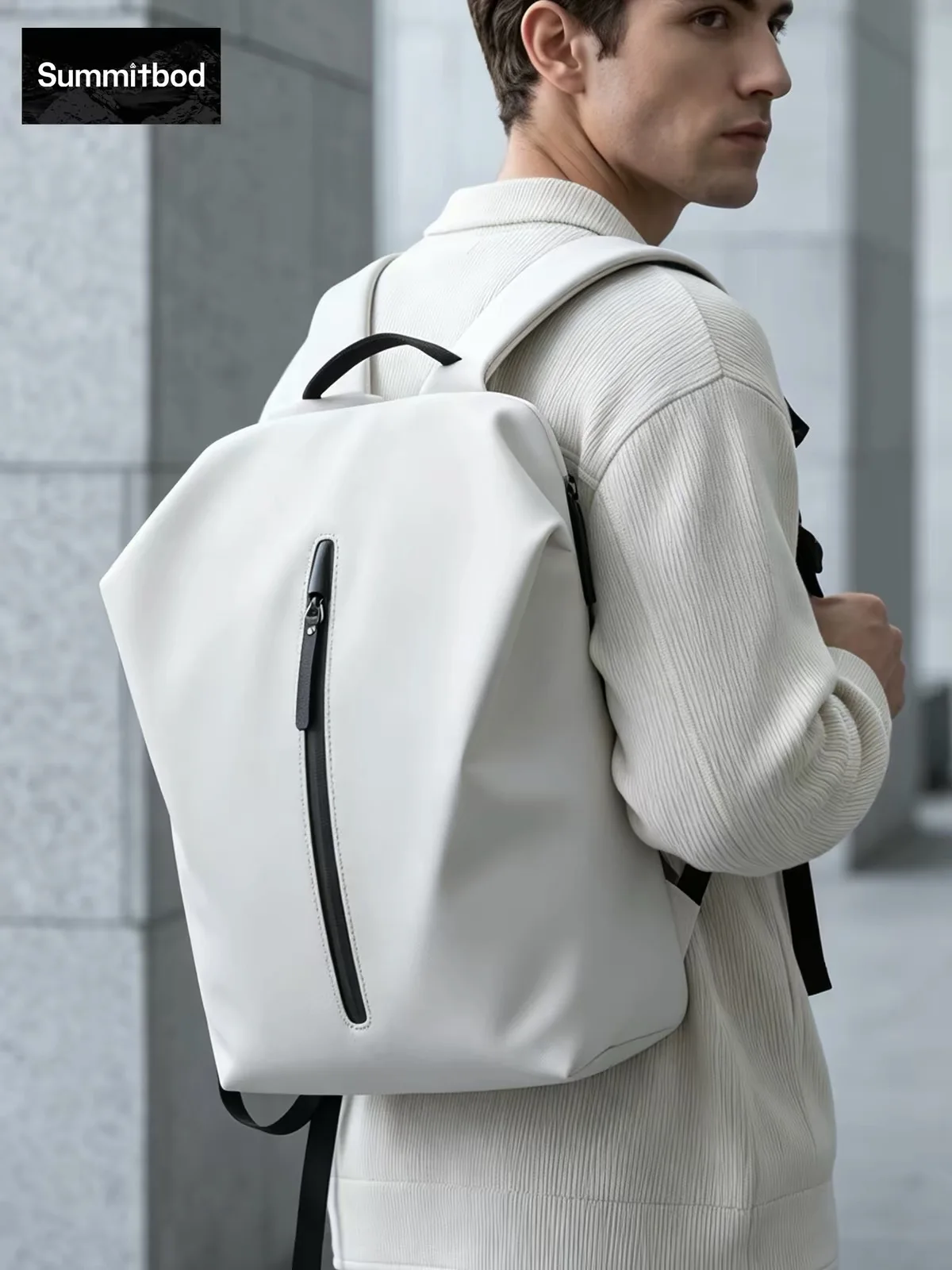 Summitbod Minimalist Commuter Backpack, Lightweight Waterproof Casual Travel Laptop Backpack