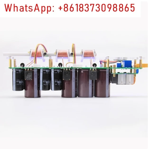 A Simple Multi stage DIY Assembled coilgun with Integrated Electromagnetic Gun BBC