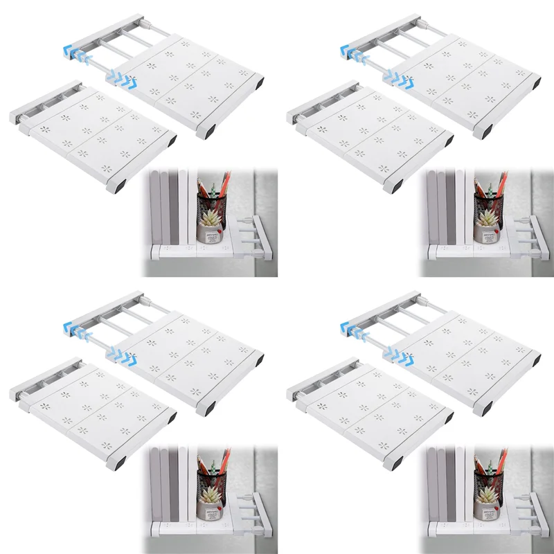 

【ФЕРИТ!】8 шт. Органайзер для полки для школьного шкафчика-регулируемая перегородка для шкафчика, простая установка для выдвижного шкафчика, использование пространства