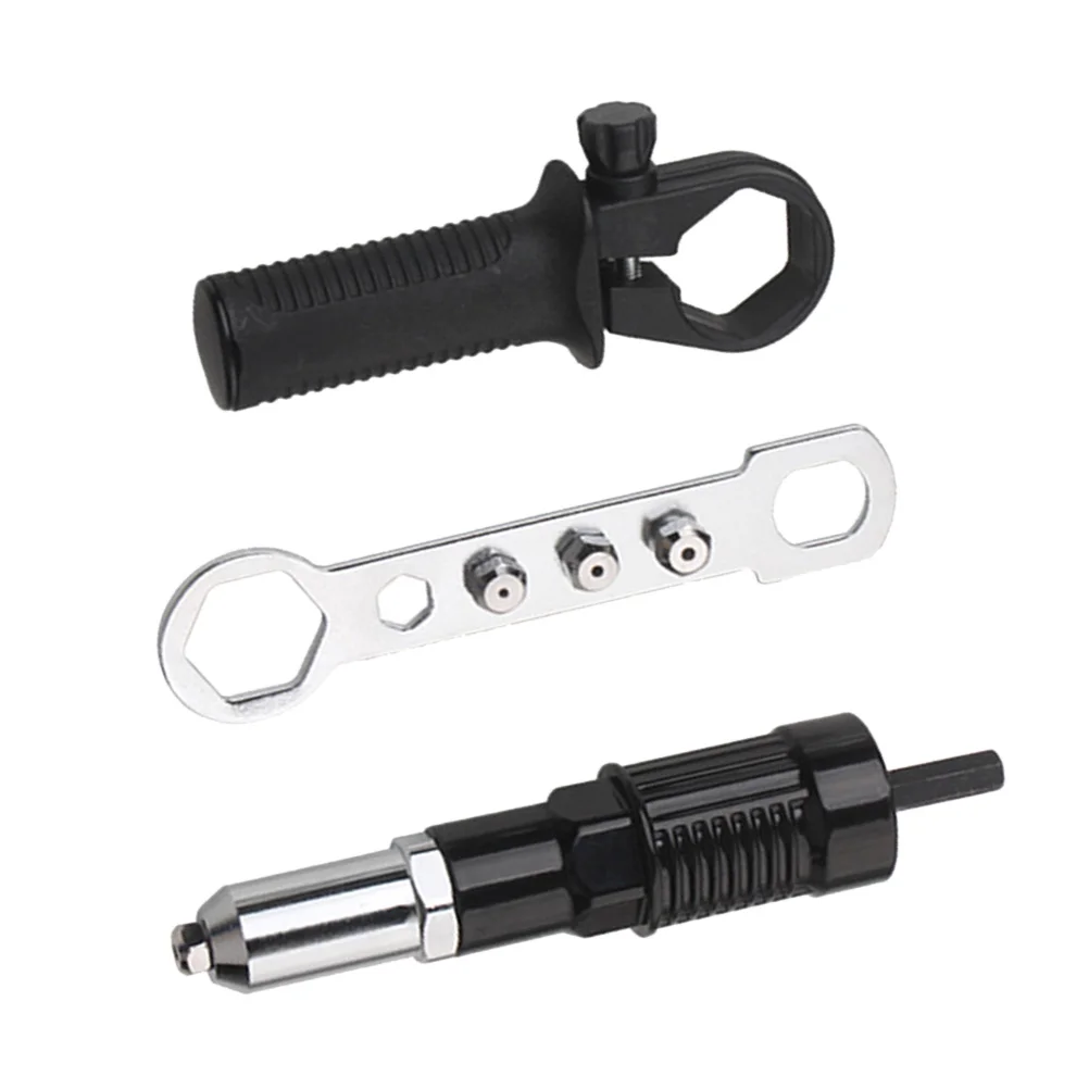 1 مجموعة آلة التثبيت محول الراقية المعادن الصلبة الأساسية سحب المشتركة الكهربائية برشام مطلق النار موصل الإفراج السريع دائم