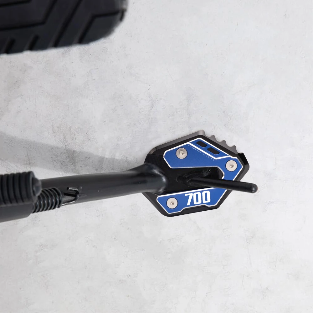 Motorcycle Side Stand Stabilizer For XSR 700 2016-2025 CNC Outdoor Stability Enhancer Kickstand Pad xsr 700 Accessories