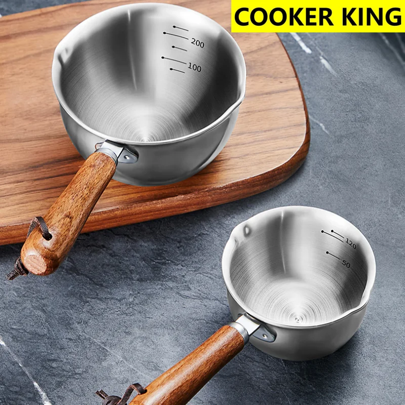 

COOKER KING Сковорода из нержавеющей стали с крышкой Сковорода вок с антипригарным покрытием Сковорода для омлета Посуда для всех плит