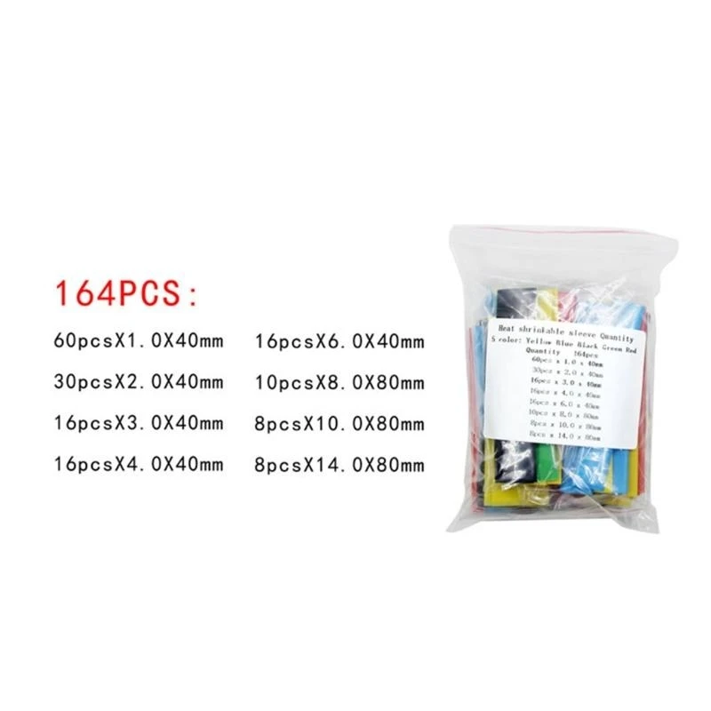 

31BA Multifunctional Heat Shrink Cable Sleeves 2:1 Ratio Electrical Cable Shrink Tube