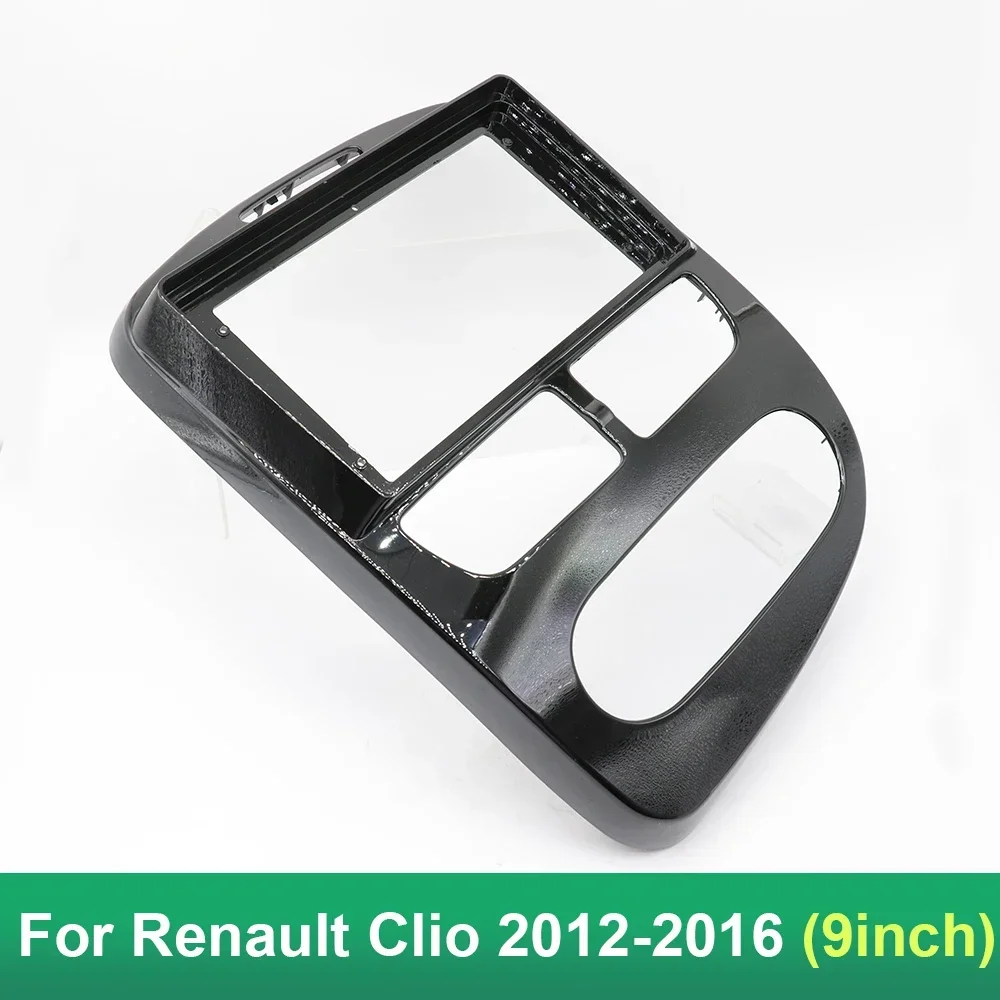 9 inch 22.86cm For Renault Clio 2012-2016 Car Frame Fascia Adapter Canbus Box Decoder Android Radio Audio Dash Fitting Panel Kit