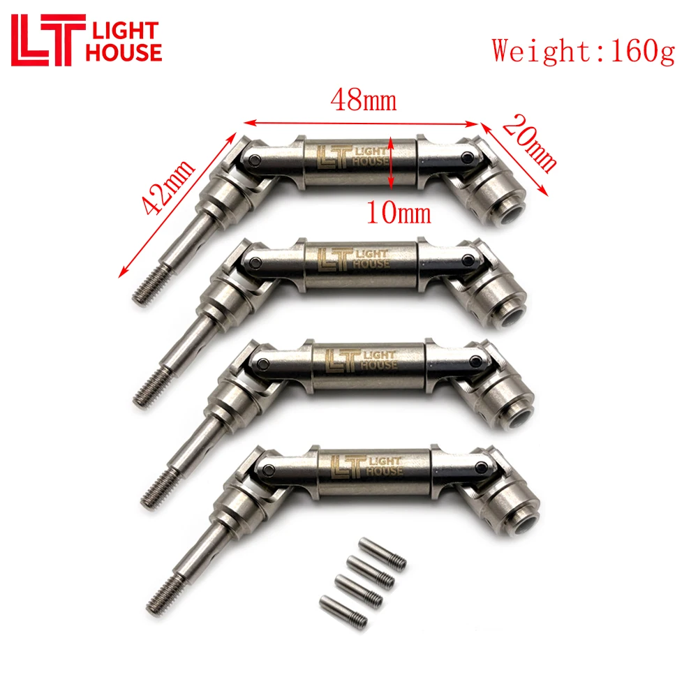 

LIGHT HOUSE 303 Steel CVD Draft For TRX MINI MAXX BL-2s 4WD Brushless Monster Truck 107154-1 Upgrade Parts