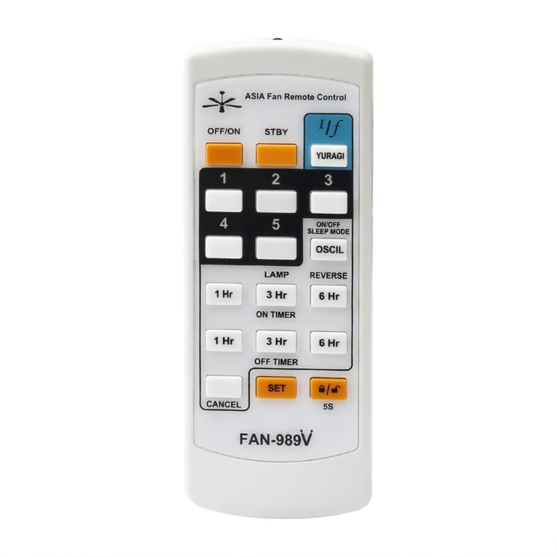 FAN-989V Replacement Fan Remote Control Controller Universal Without Voice