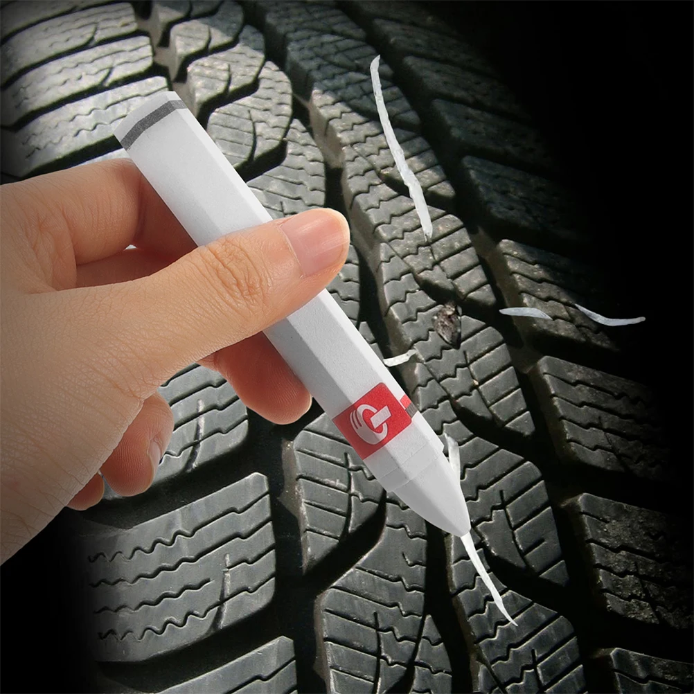 

5 Pcs Tire Marking Pen Car Tires Paint Marker Art Portable Temporary Crayons Chalk Permanent Markers