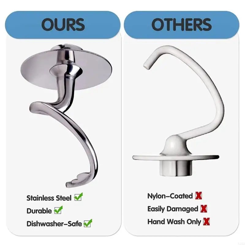 Accessori a spirale del mixer per manutenzione per moxer per sostituzione del mixer pasta per KSM150P N58D