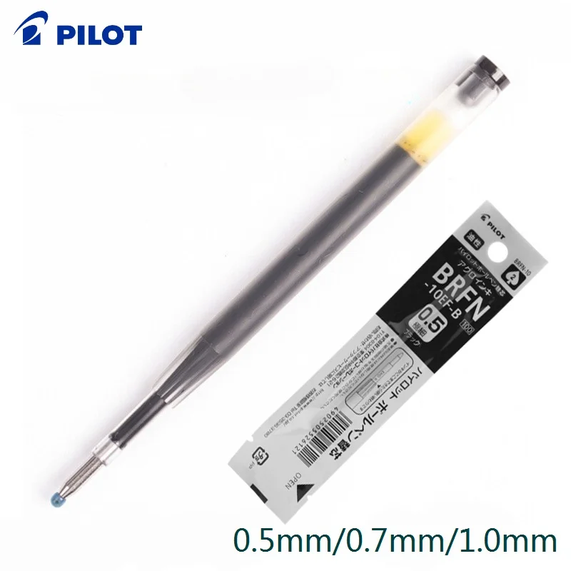 PILOT 0.5 0.7mm Oily Ballpoint Pen refill BRFN-10EF 10F Pen Replacement Bullet Tip Suitable for S20 Barrel Ballpoint Pen Office