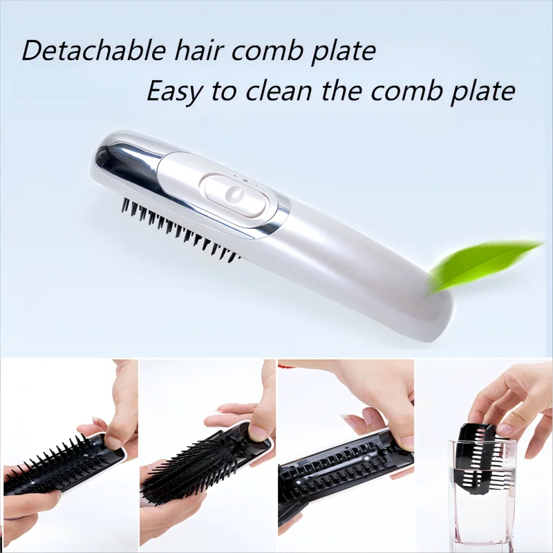 Red Light Care Scalp Massage Comb Hair Scalp Massager Cordless Electric Massager for Scalp and Hair Portable Massager for Head