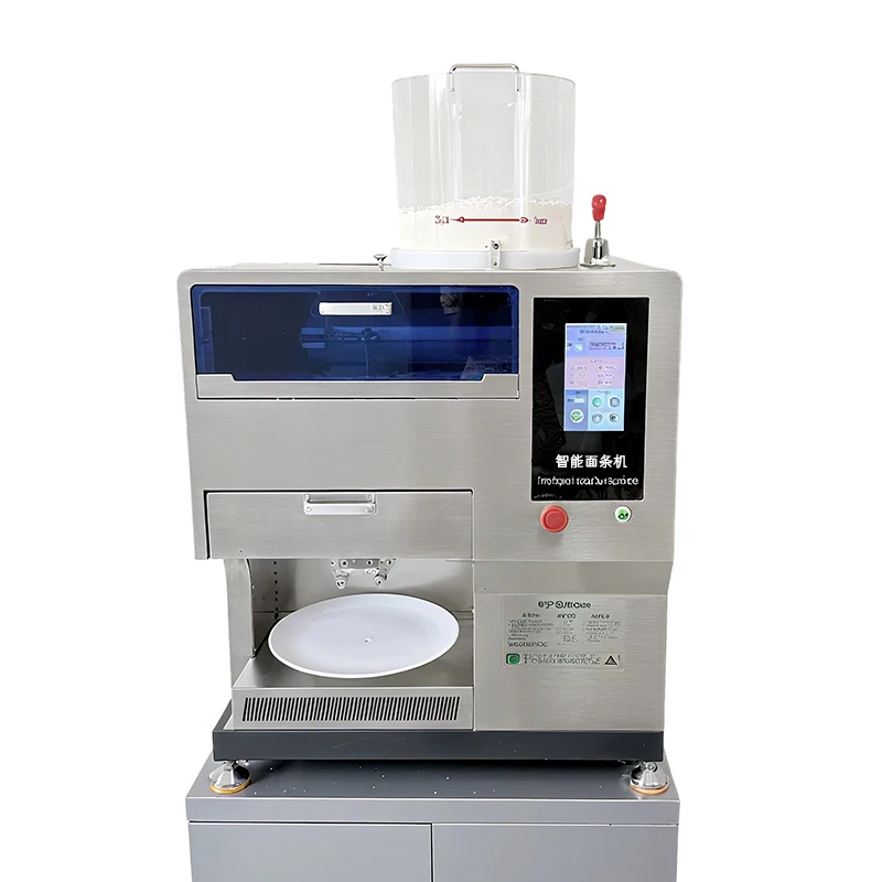 Maquinaria coreana de fideos para hacer fideos Soba de 25 kg/h