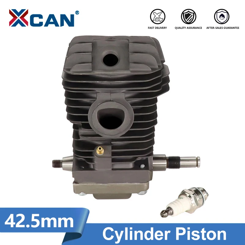 

XCAN 42.5mm Cylinder Piston For STIHL 025 MS250 MS230 025 023 Chainsaw Engine Parts Replacement OEM 1123 020 1209 Garden Tools