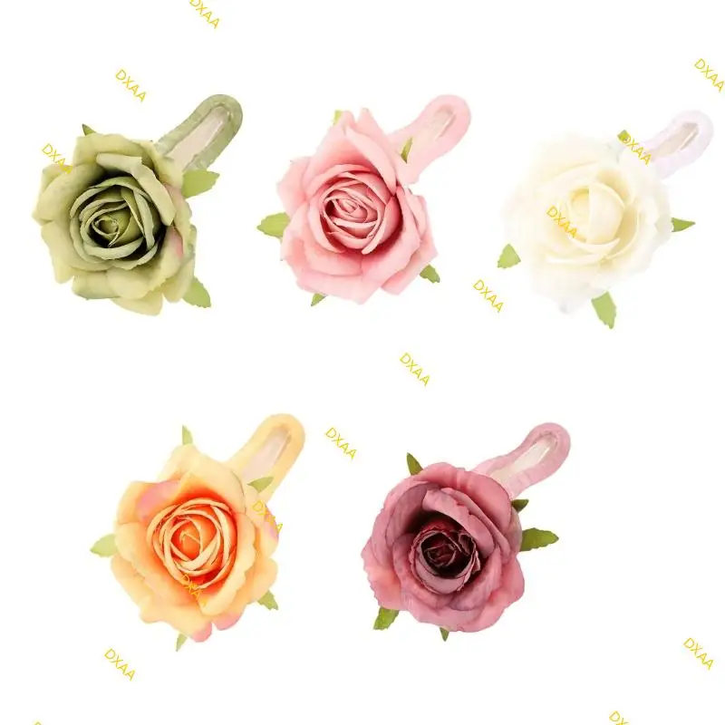 

DXAA Flower Hair Claw Jaw Clip French Hair Decoration For Festival And Gatherings