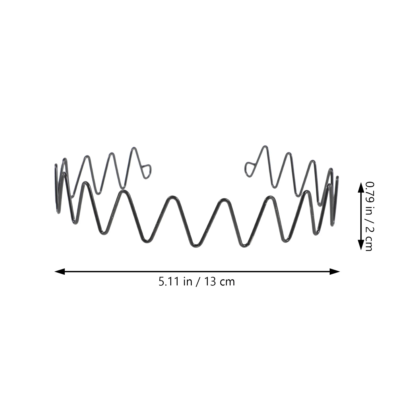 

5 шт., черная противоскользящая повязка для волос в форме волны, эластичная повязка на голову для занятий спортом на открытом воздухе, мытья лица и укладки