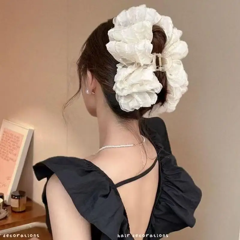 Modische Wolken-Blasen-Haarspange für Damen, Große Haarnadel mit Süßem und Hochwertigem Aussehen, Haarklammer für den Hinterkopf, Haaraccessoires für Mädchen – Detail 5