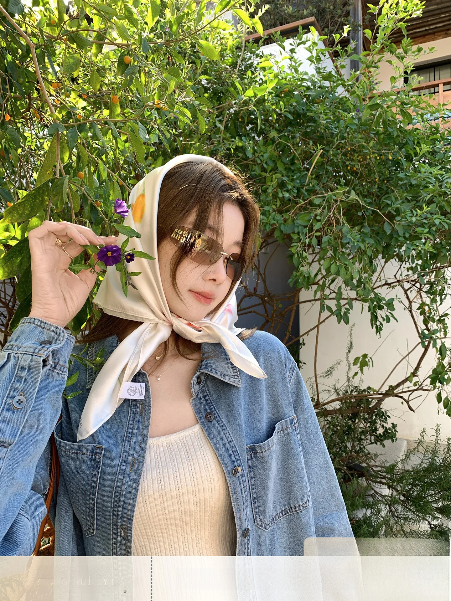 

Элегантная повседневная женская джинсовая рубашка с длинным рукавом в корейском стиле, из мягкого хлопкового денима цвета морской соли, кардиган-топ для летнего образа