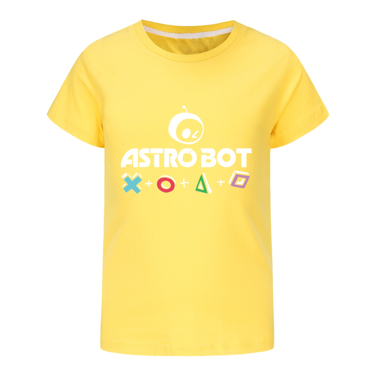 Camisetas Astro Bot T 셔츠 어린이 공포 게임 Astrobot T-셔츠 유아 소녀 반팔 탑 소년 만화 의류 아동 셔츠