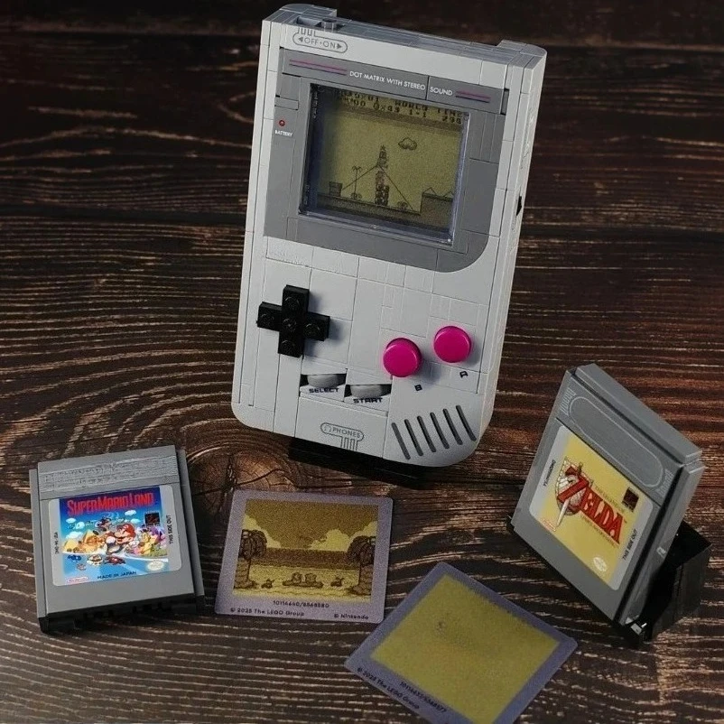 Collectied 72046 Game Console Building Blocks Toy Creative DIY Gift for Friends Boys Girls Children's Day 421PCS Super Mar