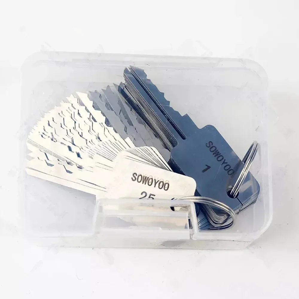GOSO HUK 48 in1 Master Keys for Locks SOWOYOO POWER KEY MASTER KEY PDR TOOLS Auto Door Common Keys Master Key Locksmith Tools - view 5