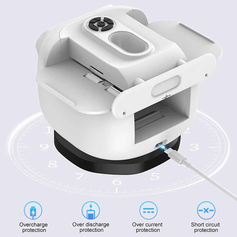 360° Rotating Automatic Card Shuffler and Dealer Machine 2 In 1 Playing Cards Shuffling Dealing Tool Home Party Poker Device